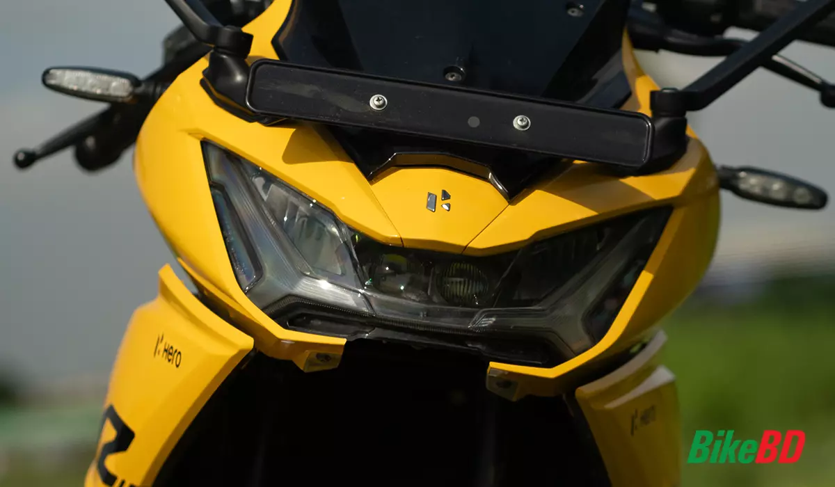 xmr h-shaped led head light