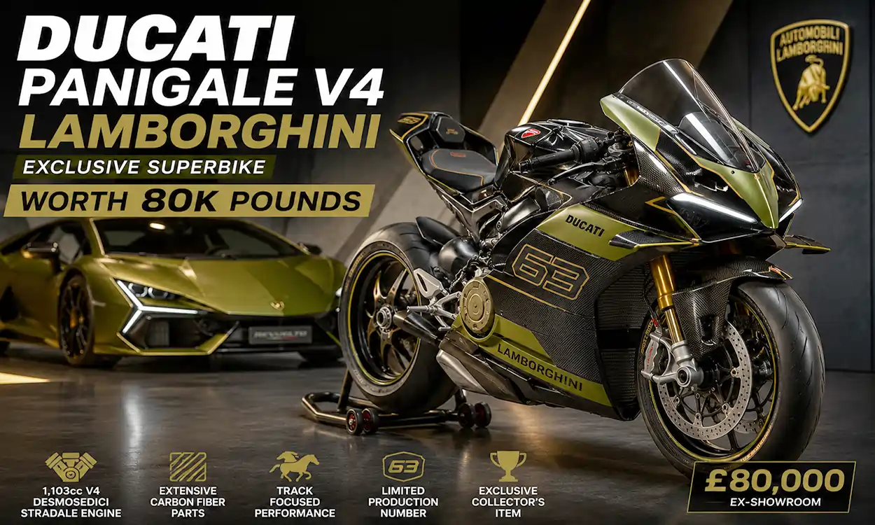 Ducati Panigale V4 Lamborghini – Lamborghini Inspired Design