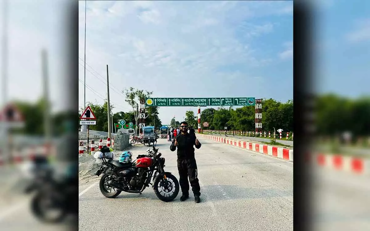 Royal Enfield Hunter 350 টেকনাফ টু তেতুলিয়া